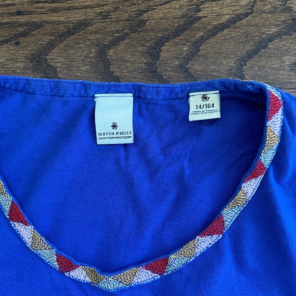 Girl's Scotch Rebelle T Shirt - Picture 2 of 2